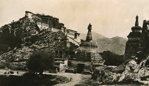 Lhasa, la capital del Tibet. 1916